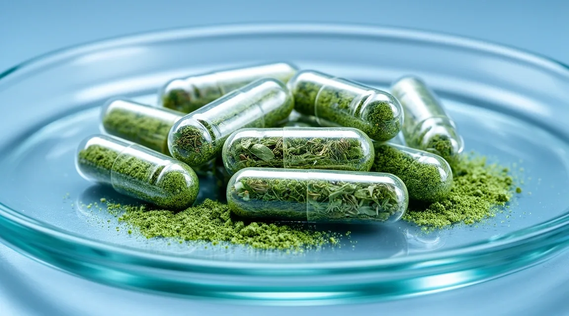 Natural capsules for strength and vitality